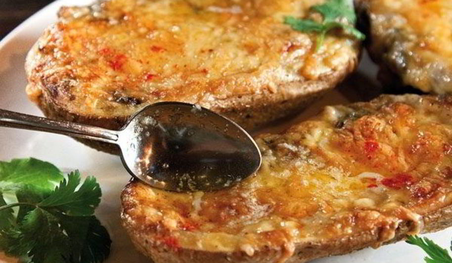 Рецепт жульена в картофеле