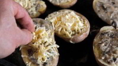 жульен в картофеле