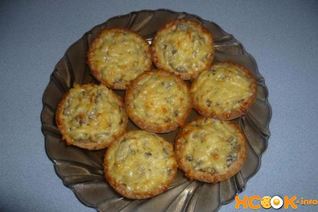 Жульен в тарталетках