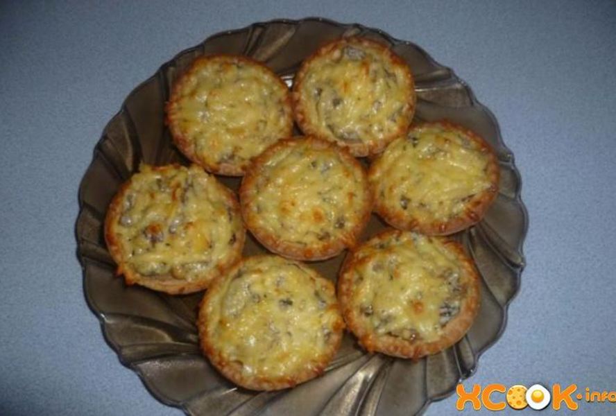 Жульен в тарталетках