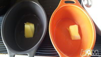 жюльен-фьюжн из гречки с грибами