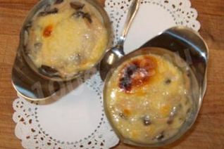 Жюльен из грибов