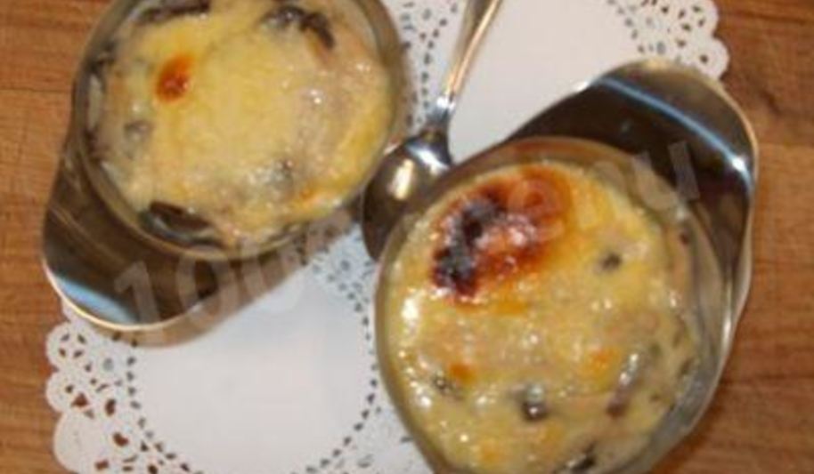 Рецепт жюльена из грибов