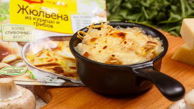 жюльен из курицы и грибов