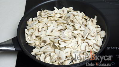 жюльен с грибами