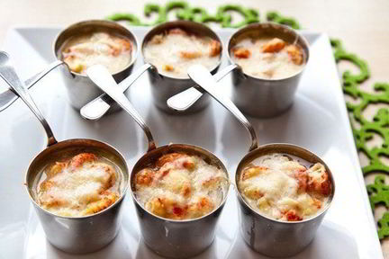 Жюльен с креветками