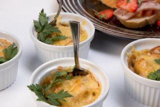 Жюльен с курицей и грибами